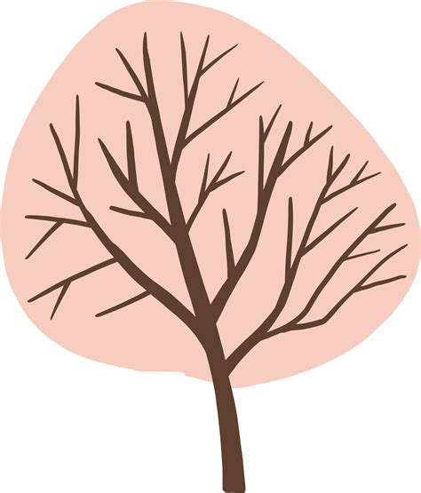 Simplicity Tree Freehand Drawing Flat Design 12073858 Png
