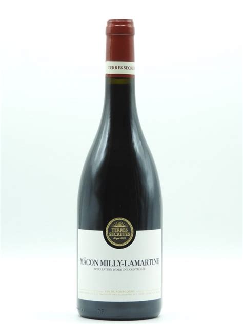 Mâcon Milly Lamartine 75 cl 2022 Vignerons des Terres Secrètes