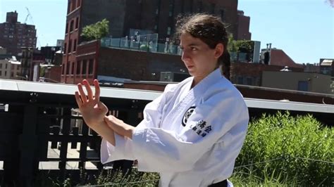 Sarah Caisser Karate Demo 2014 High Line Nyc Youtube