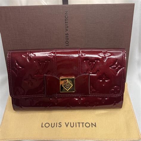 Louis Vuitton 限定品！louis Vuitton ルイヴィトン ヴェルニ 長財布 リボン付の通販 By 💫blue