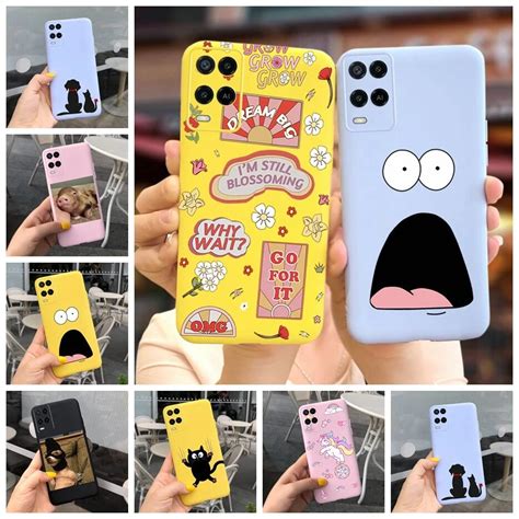 Cute Patterned Cover For Oppo A54 Case CPH2239 Soft Slim Fundas For