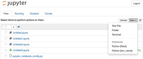 Jupyter Conda