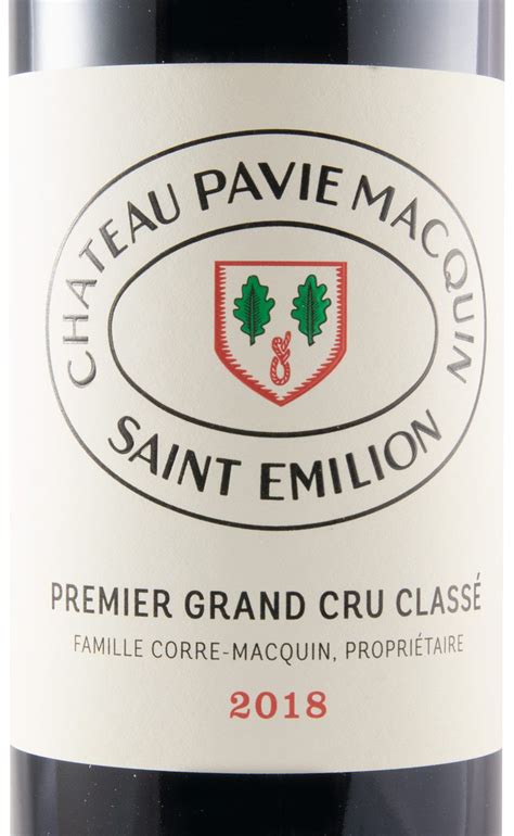 2018 Château Pavie Macquin Saint Émilion Tinto