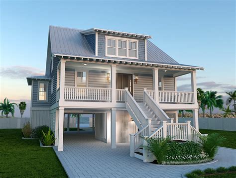 Coastal House Plans Best Beach House Plans And Designs Sdc House Plans