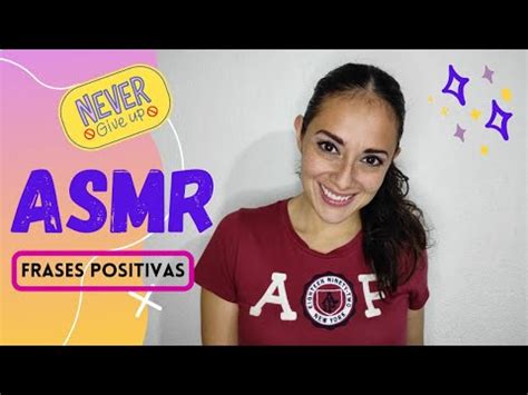 Amor propio y frases positivas para dormir ASMR SOFT SPOKEN español