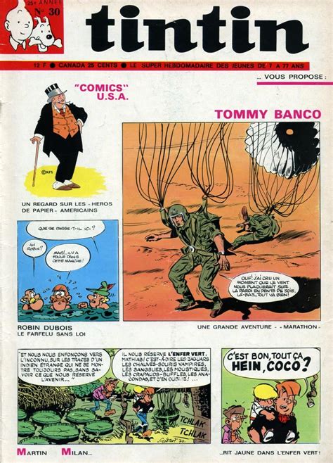 Le Journal De Tintin Edition Belge N Mardi