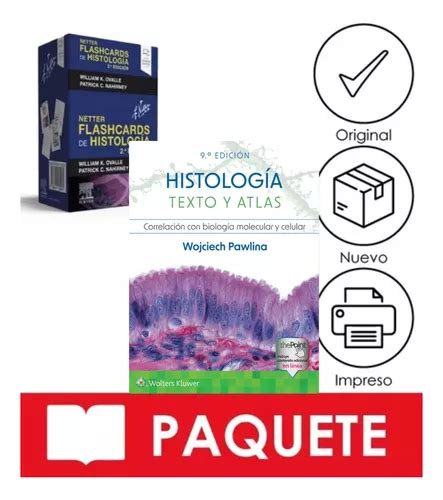 Pack Flash Cards Histología Ross Histología Originales Envío gratis