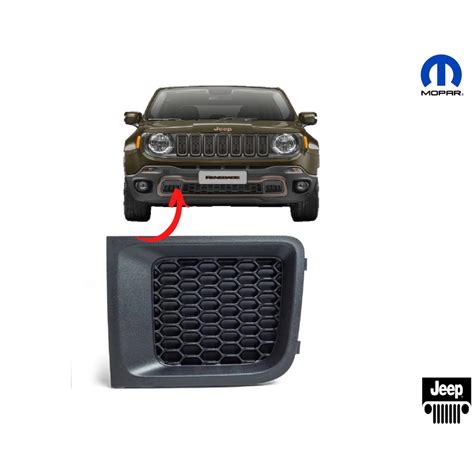 Moldura Direita Parachoque Jeep Renegade Mopar 735598592 em Promoção na