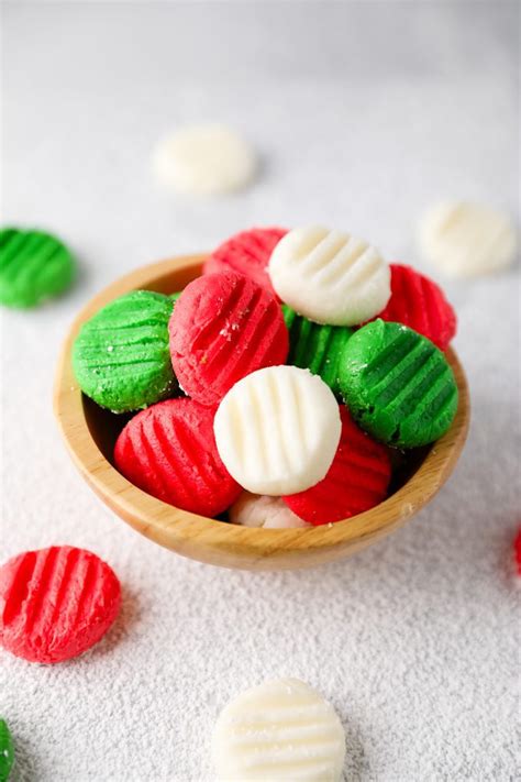 Christmas Cream Cheese Mints No Pencil