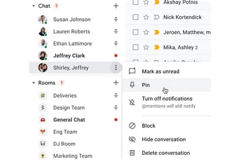 Google Chat Conversations Can Be Pinned On Gmail Through This New