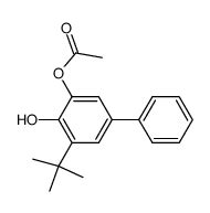 CAS 68757 66 4 4 Hydroxy 5 T Butyl 1 1 Biphenyl 3 Yl Acetate Chemsrc