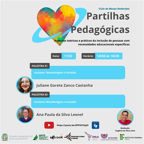 PARTILHAS PEDAGÓGICAS Mesa Redonda 8 Autismo Metodologias e