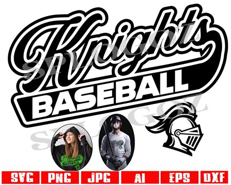 Knights Svg Knight Svg Mascot Knights Baseball Svg Knight Baseball