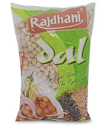 Rajdhani Kabuli Chana Packaging Type Poly Bag Packaging Size 500