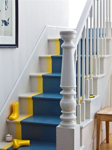 22 Gorgeous Painted Stair Ideas