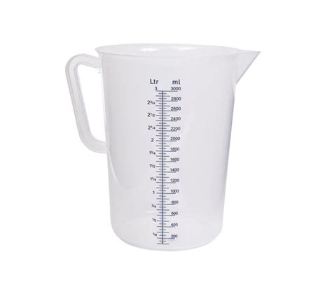 3l Polypropylene Dough Measuring Jug Pha093a Cimc Hut Shop