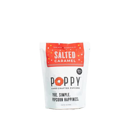 Poppy Salted Caramel Popcorn Palms