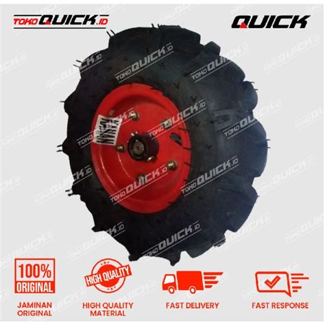 Jual Set Roda Karet Ring 6 Inch Traktor Quick Cultivator Cakar Baja