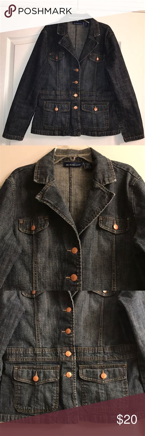 Bill Blass Jeans Jacket Bill Blass Jeans Jackets Jean Jacket