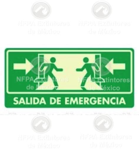 Se Al Salida De Emergencia Estireno Nf F Proteccion Civil Se Alamientos