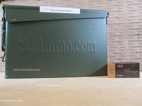 350 Round Can PMC 45 Auto 230 Grain FMJ Ammo 45A Packed In M19A1