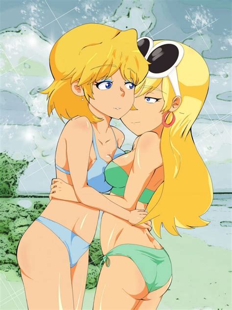 Lori Loud And Leni Loud Female Only Swimsuit Blonde Big Breast Tits