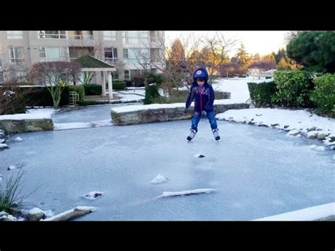 Frozen Pond Ice Skating 2 YouTube