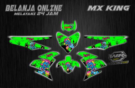 sticker motor mx king - Wiro Sticker Ablam