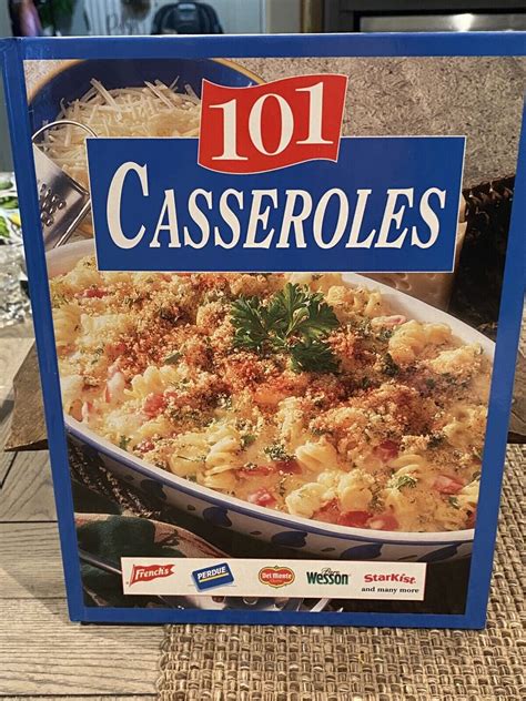 Cookbook 101 Casseroles Easy Home Cooking New 1998 Hc Breakfast Lunch Dinner Etsy