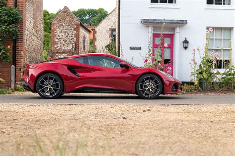 Lotus Emira Magma Red Stunning Hd Photos Videos Specs