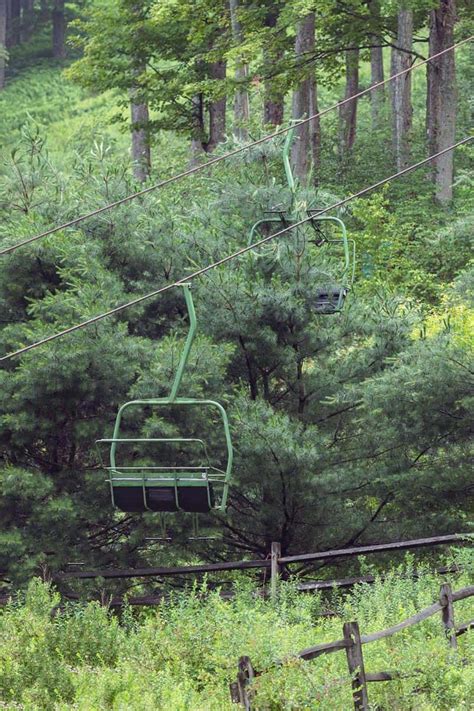 Exploring Denton Hill State Parks Abandoned Ski Resort In Potter