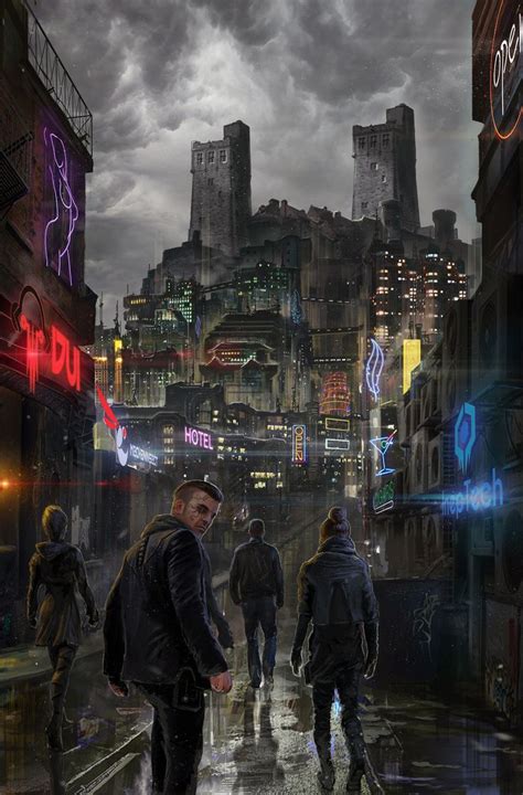 Fragments Of A Hologram Dystopia Cyberpunk City Cyberpunk Cyberpunk