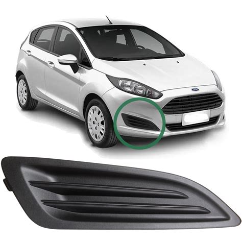 Moldura Grade Milha New Fiesta Sem