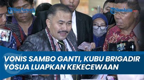 LENGKAP Luapan Kecewa Kubu Brigadir J Soal Hukuman Ferdy Sambo Cs