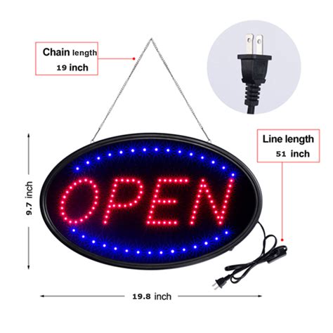 19″x10″ Open Sign Led Sign Led Sign Technology Blog