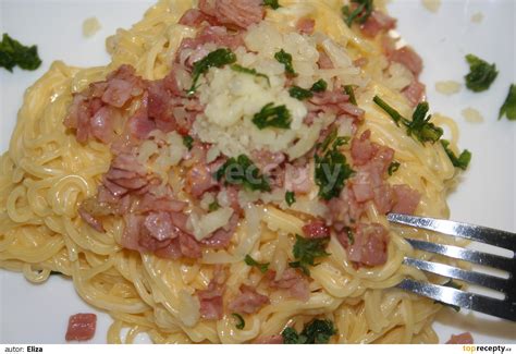 Pagety Carbonara Recept Toprecepty Cz