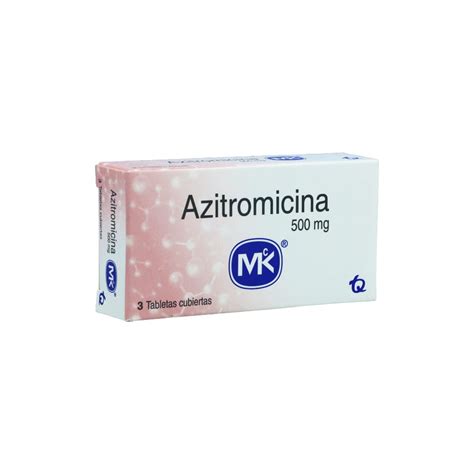 Azitromicina Mk 500Mg Caja X 3 Tabletas Los Expertos En Ahorro Cruz