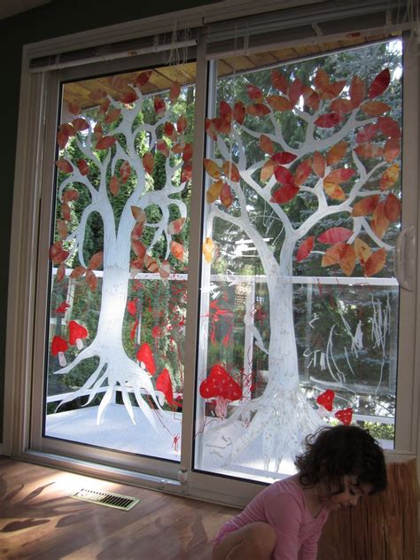 Fall Window Painting Ideas – Warehouse of Ideas