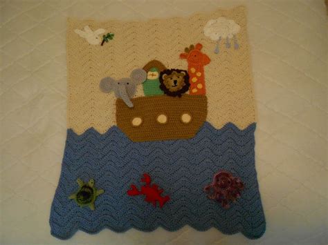 Noahs Ark Baby Blanket Crochet Pattern For Granddaughter