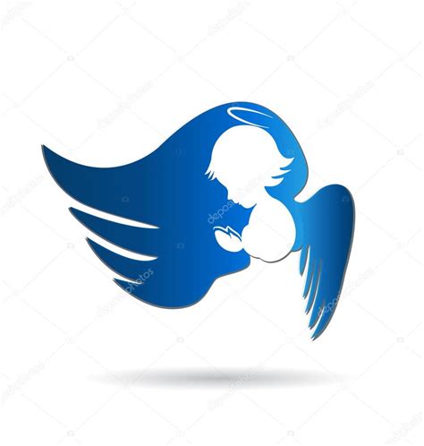 Logo Icono Ángel Vector De Stock 57562015 De ©glopphy