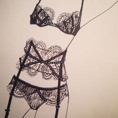 Illustration Lingerie Sketch