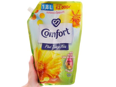 Nước xả Comfort hương nắng mới túi 1.8l tại Bách hóa XANH