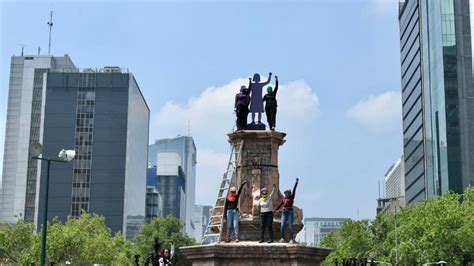 Colectivas Feministas Instalan Glorieta De Las Mujeres Que Luchan