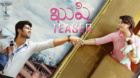 Vijay Devarakonda Kushi Movie Official Teaser Samantha Shiva