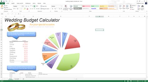 Wedding Budget Calculator - Download, Screenshots