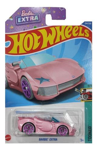 Hot Wheels Barbie Extra Rosa Tooned MercadoLibre