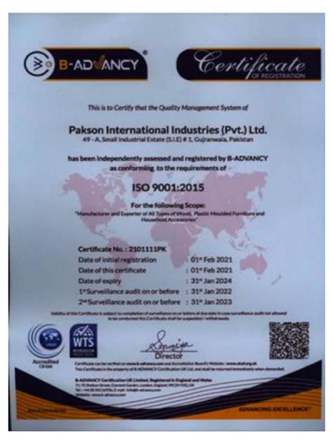 ISO Certificate | PDF