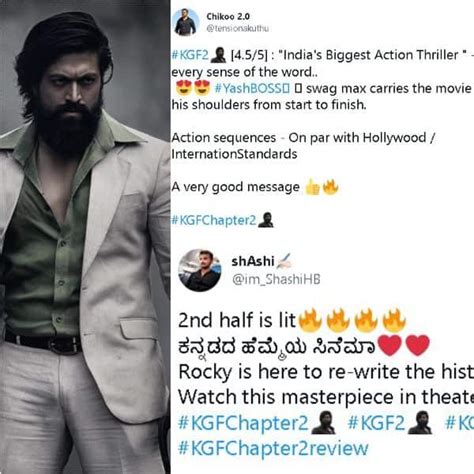 KGF Chapter 2 Movie Review Masterpiece Best Action Thriller