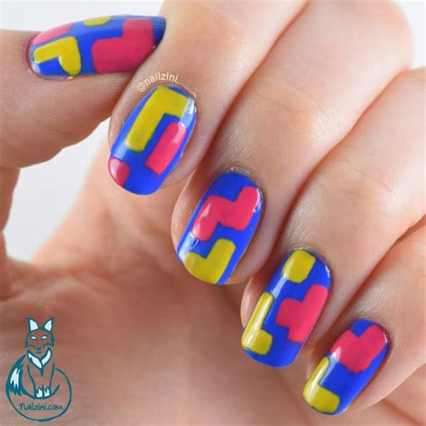 Nailzini A Nail Art Blog Nafw Day Fashion Trend Color Blocking