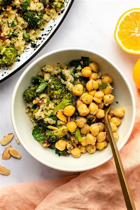 Roasted Broccoli Quinoa Salad From My Bowl Karinokada